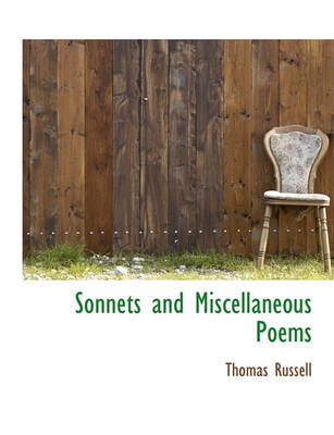 Book cover for Sonnets and Miscellaneous Poems