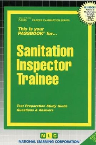 Cover of Sanitation Inspector Trainee