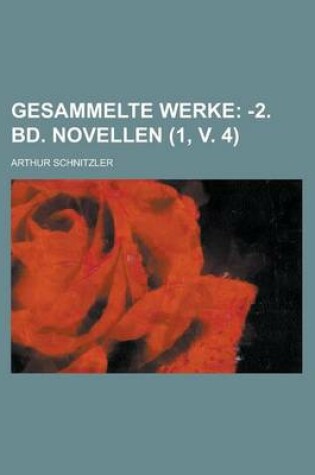 Cover of Gesammelte Werke (1, V. 4)