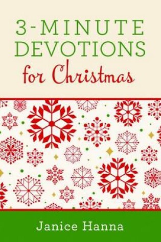 Cover of 3-Minute Devotions for Christmas