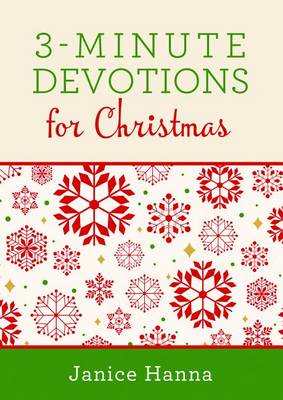Book cover for 3-Minute Devotions for Christmas
