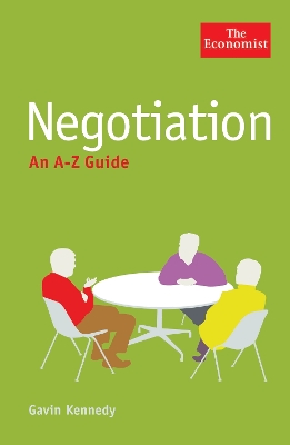 Book cover for The Economist: Negotiation: An A-Z Guide