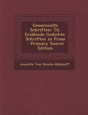 Book cover for Gesammelte Schriften