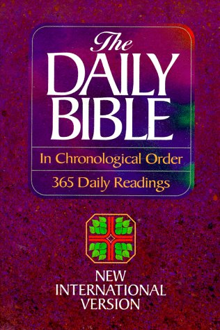 Book cover for The Daily Bible in Chronological Order