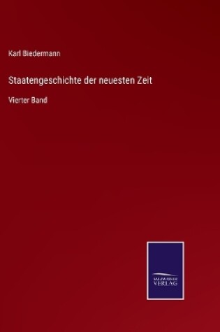 Cover of Staatengeschichte der neuesten Zeit