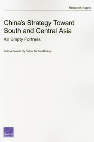 Cover of China's Strategy Toward South and Central Asia