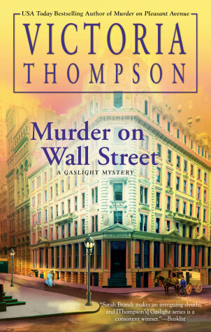 Cover of Murder on Wall Street
