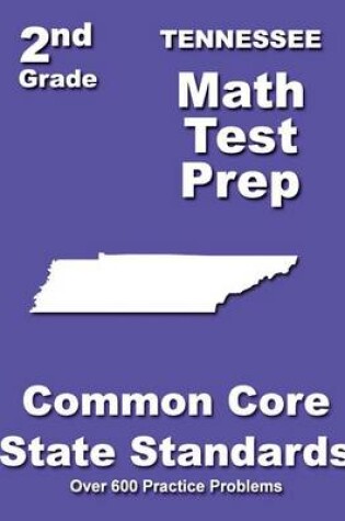 Cover of Tennessee 2nd Grade Math Test Prep