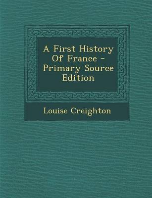 Book cover for A First History of France