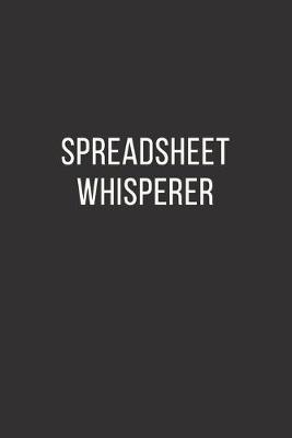 Book cover for Spreadsheet Whisperer