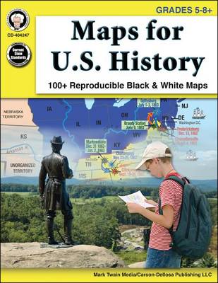 Book cover for Maps for U.S. History, Grades 5 - 8