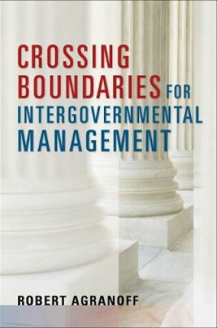 Cover of Crossing Boundaries for Intergovernmental Management