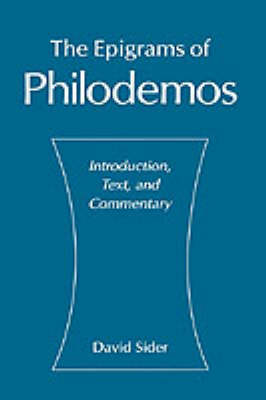 Book cover for The Epigrams of Philodemos