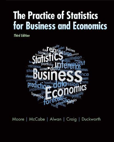 Book cover for Practice of Statistics for Business and Economics (Loose Leaf), Cdr & eBook Access Card