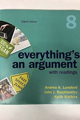 Cover of High School Version for Everything's an Argument with Readings
