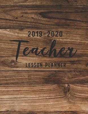 Cover of Teacher Lesson Planner 2019-2020