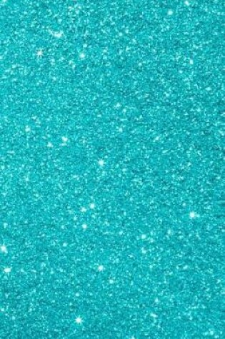 Cover of Glitter Notebook Turquoise