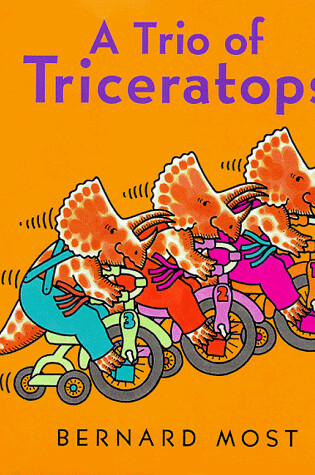 Cover of A Trio of Triceratops