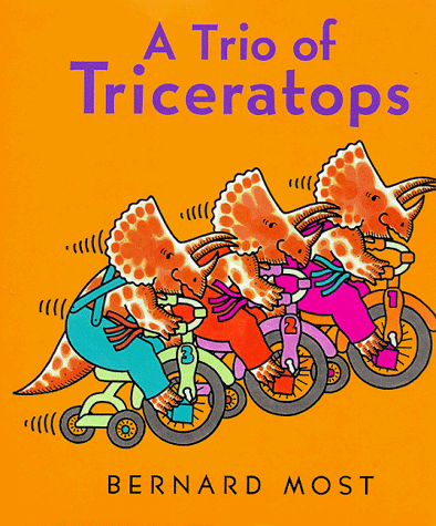 Cover of A Trio of Triceratops