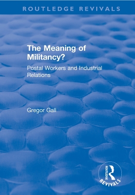 Book cover for The Meaning of Militancy?