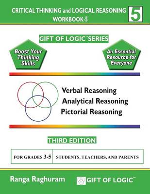 Book cover for Critical Thinking and Logical Reasoning Workbook-5