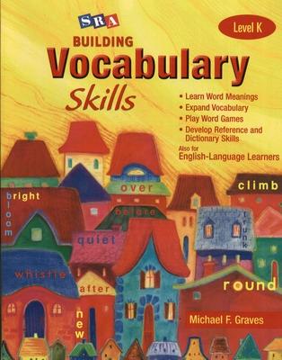 Book cover for Building Vocabulary Skills, Student Edition, Level K