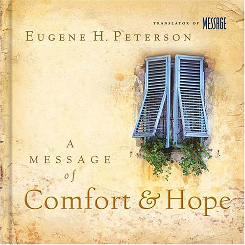 Book cover for A Message of Comfort and Hope