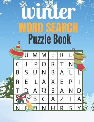 Book cover for Winter Word Search Puzzle Book