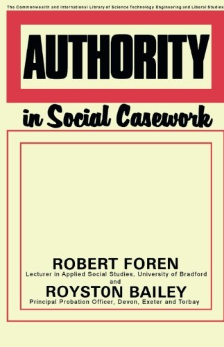 Book cover for Authority in Social Casework