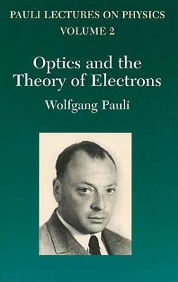 Book cover for Optics and the Theory of Electrons