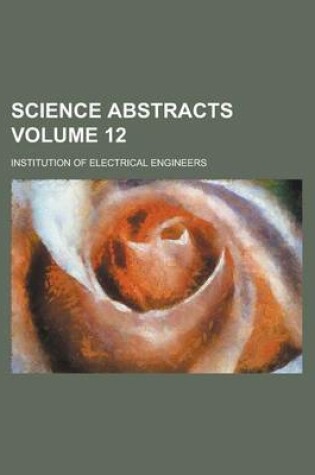 Cover of Science Abstracts Volume 12