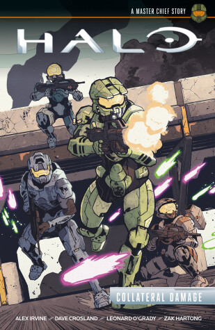 Book cover for Halo: Collateral Damage