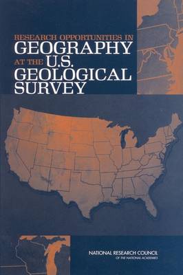 Book cover for Research Opportunities in Geography at the U.S. Geological Survey