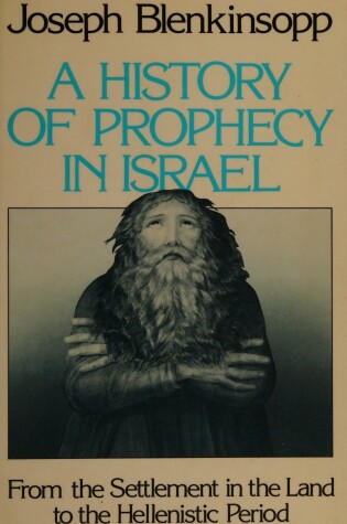 Cover of A History of Prophecy in Israel