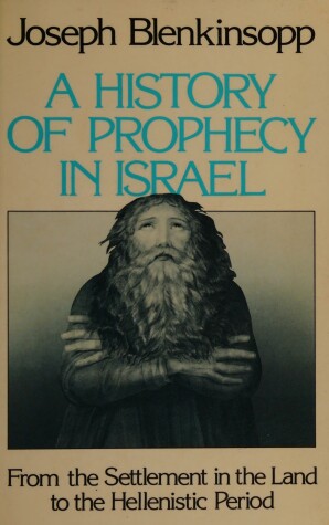 Book cover for A History of Prophecy in Israel