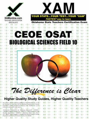 Book cover for Ceoe Osat Biological Sciences Field 10 Teacher Certification Test Prep Study Guide