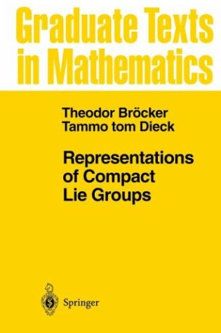 Cover of Representations of Compact Lie Groups