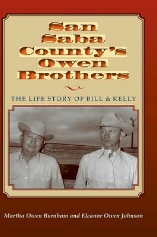 Cover of San Saba Countys Owen Brothers