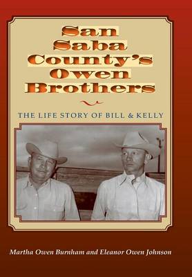 Book cover for San Saba Countys Owen Brothers