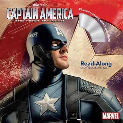 Book cover for Captain America: The First Avenger Read-Along Storybook and CD