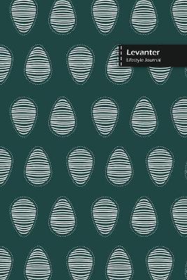 Book cover for Levanter Lifestyle Journal, Blank Write-in Notebook, Dotted Lines, Wide Ruled, Size (A5) 6 x 9 In (Olive Green)