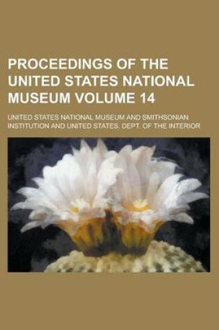 Cover of Proceedings of the United States National Museum (Volume 104 1957)