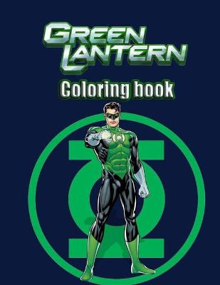 Book cover for Green Lantern Coloring Book