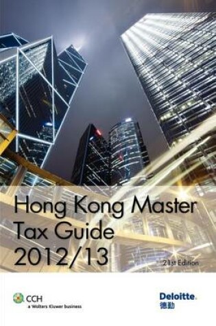 Cover of Hong Kong Master Tax Guide 2012/13