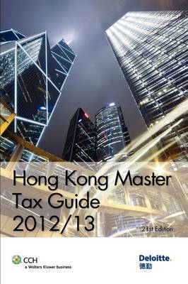 Cover of Hong Kong Master Tax Guide 2012/13