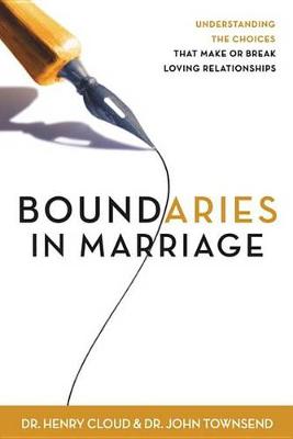 Book cover for Boundaries in Marriage