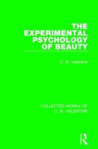 Cover of The Experimental Psychology of Beauty