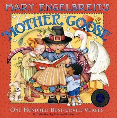 Book cover for Mary Engelbreits Mother Goose Book and CD