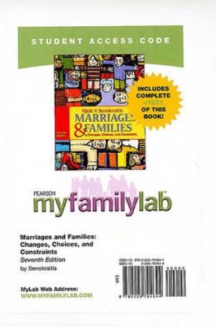 Cover of MyLab Family with Pearson eText -- Standalone Access Card -- for Marriages and Families