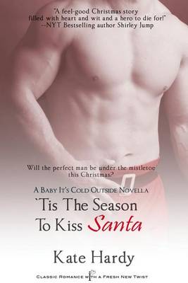 Book cover for 'Tis the Season to Kiss Santa